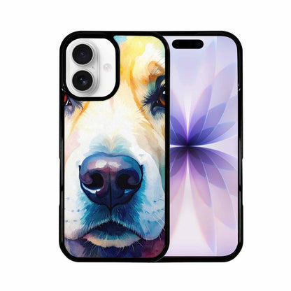 iPhone 17 Case — Golden Retriever Watercolor Art Watercolor Abstract, Custom Made Phone Cover