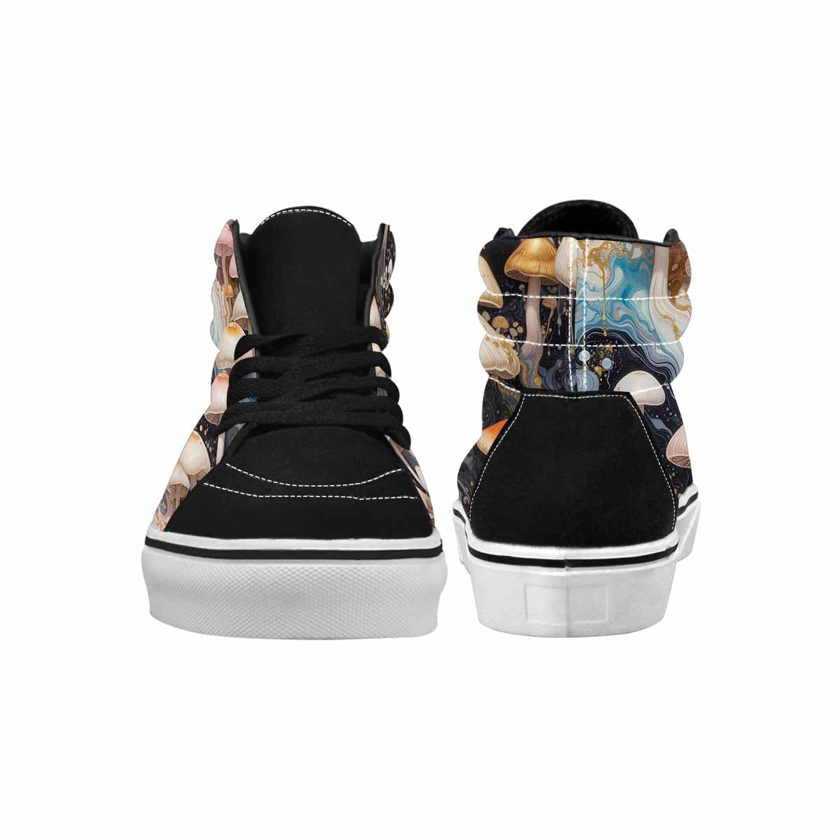 MEN'S Mushrooms High Top Canvas Surreal Shoes