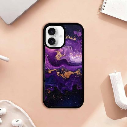 iPhone 17 Case — Seamless Repeating Pattern Of Galaxy Space, Unique Phone Case Design