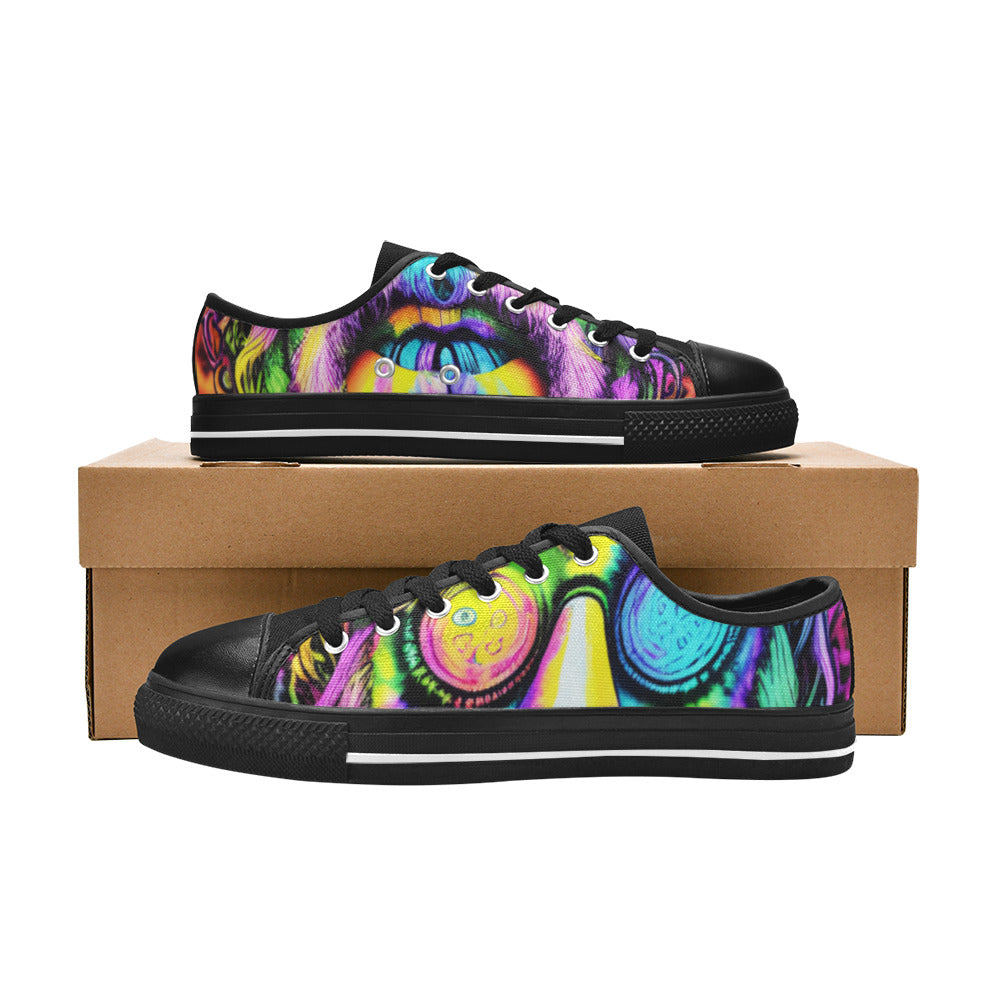 WOMEN'S Cc Canvas Classic Tie Canvas Surreal Custom Sneakers