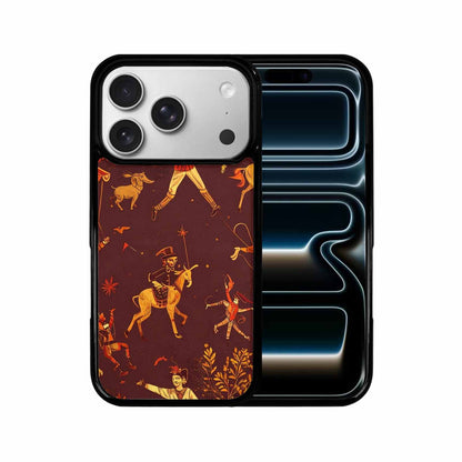 iPhone 17 Pro Case — Vintage Circus Art Pattern Retro Vintage, Customized Protective Case