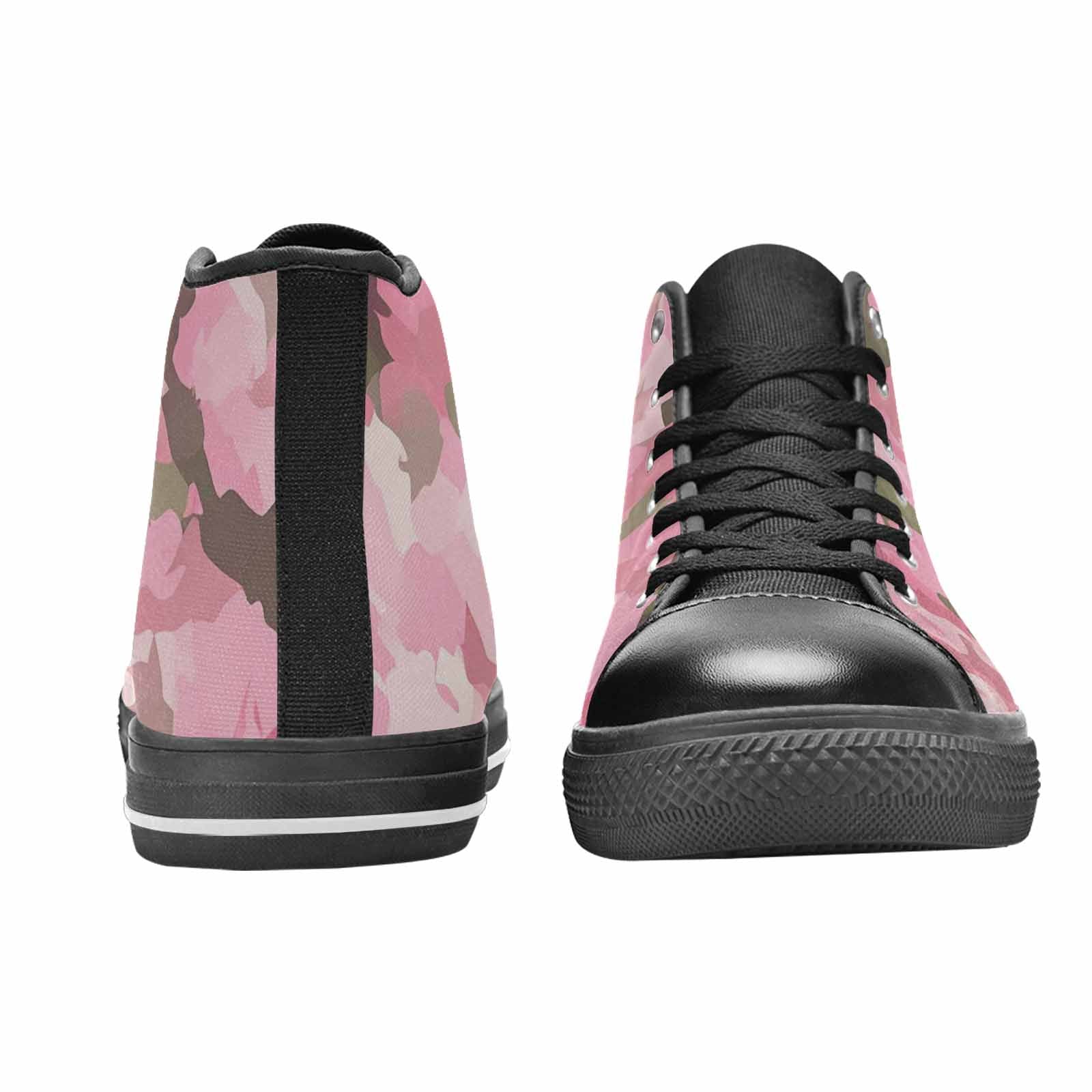 MEN'S Military Camouflage Blotch High Top Canvas Aesthetic Custom Shoes