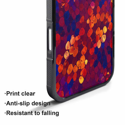 iPhone 17 Pro Max Case — Snake Print Dark Seamless Animal Print, Custom Printed Phone Case