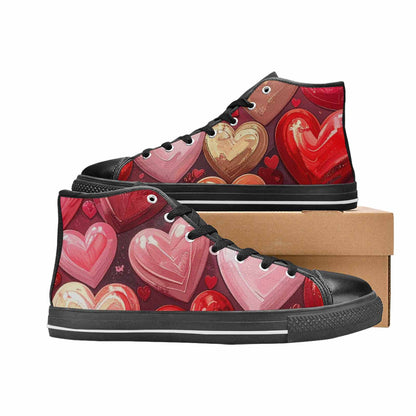MEN'S No Words Or High Top Canvas Dark Academia Sneakers
