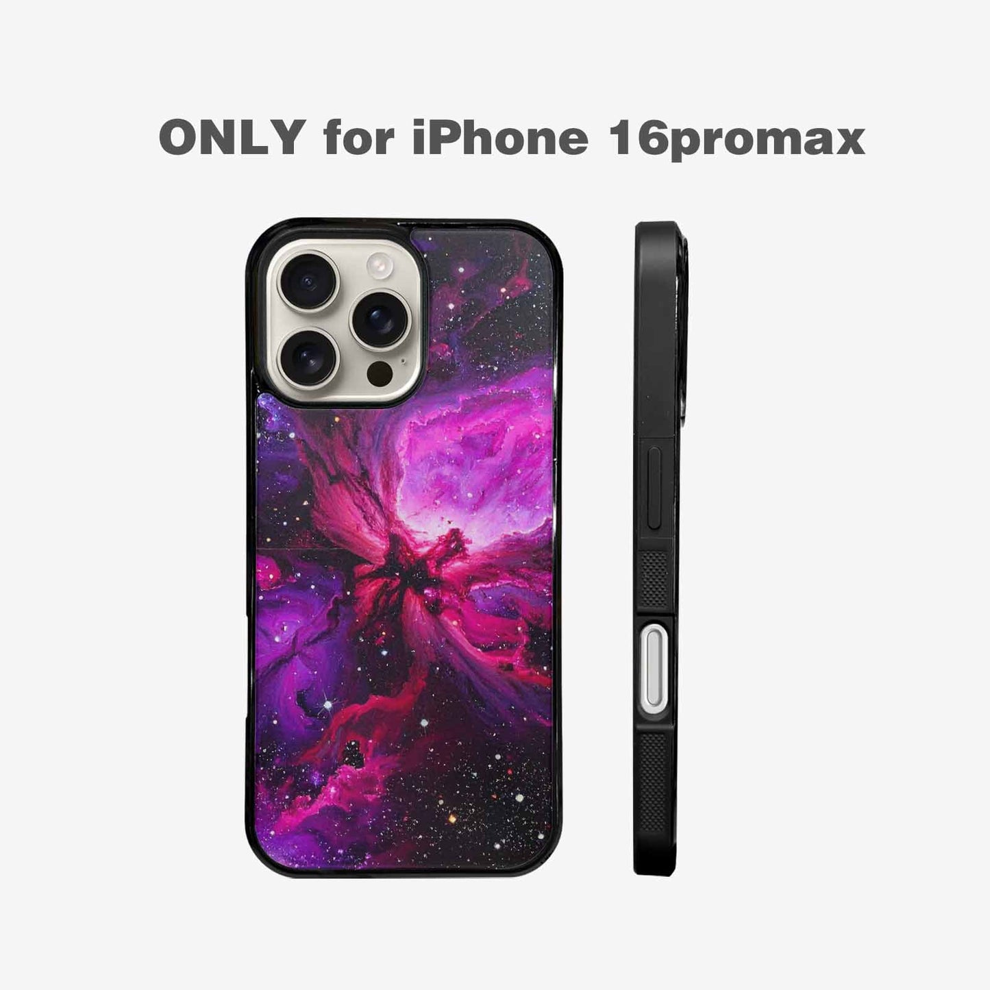 iPhone 16 Pro Max Case — Galaxy Nebula Galaxy Nebula Burs, Custom Phone Case