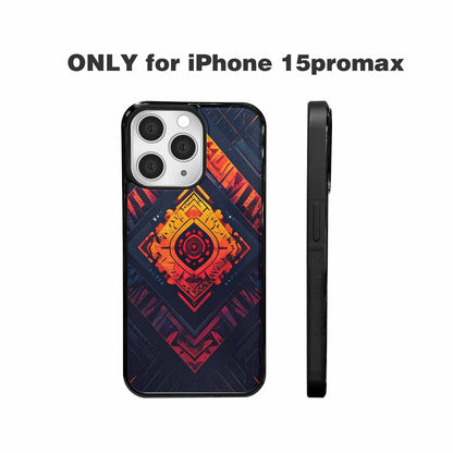 iPhone 15 Pro Max Case — Wild Tribal Ripple, Original Design Phone Case