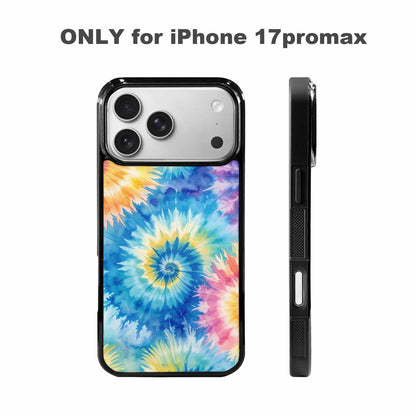 iPhone 17 Pro Max Case — Small Tie Dye Swirl Tie Dye, Unique Phone Case Design