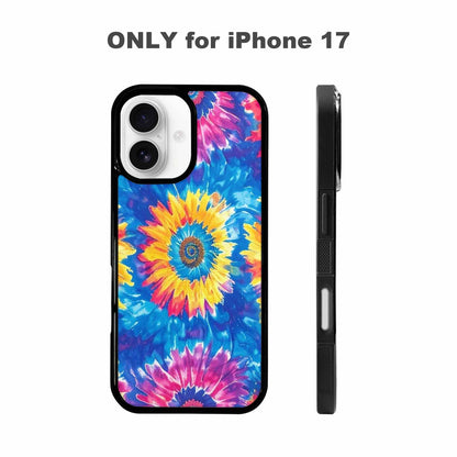 iPhone 17 Case — Small Tie Dye Swirl Tie Dye, Customized Protective Case