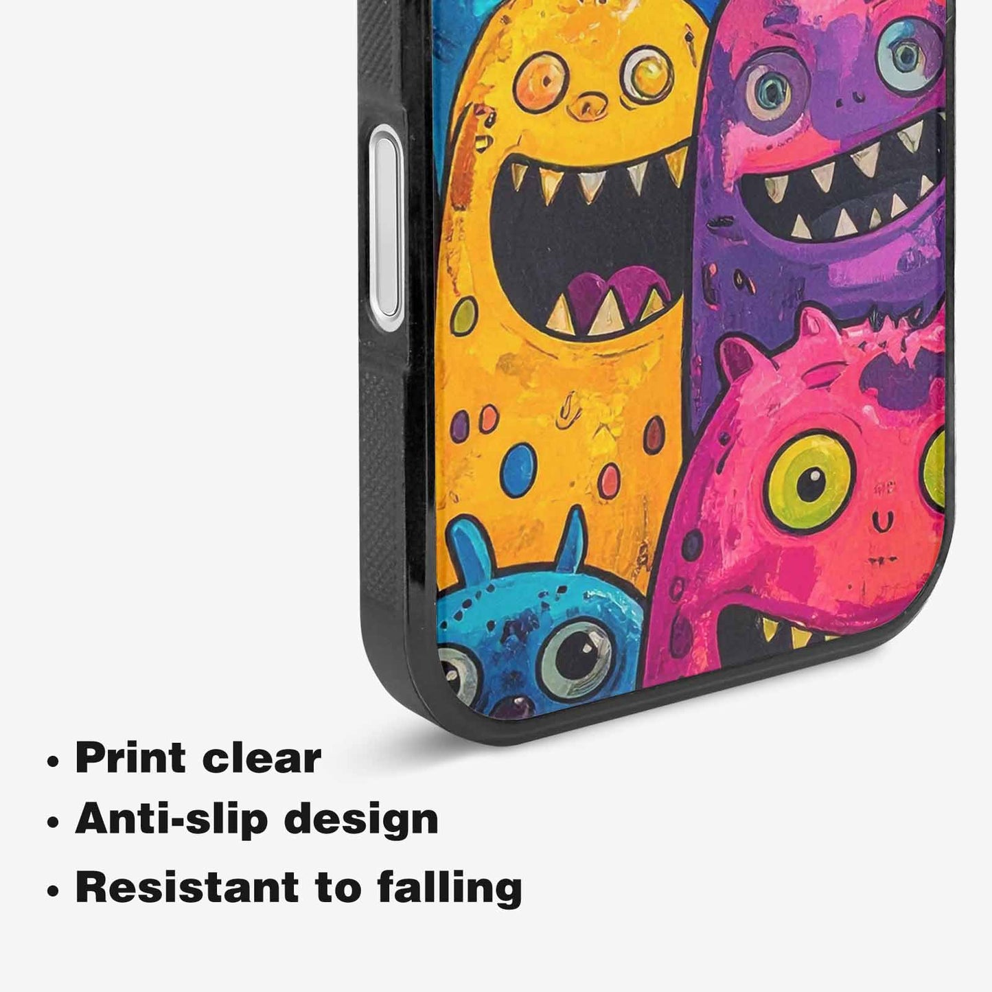 iPhone 16 Case — Goofy Cartoon Monster, Custom Made Phone Cover