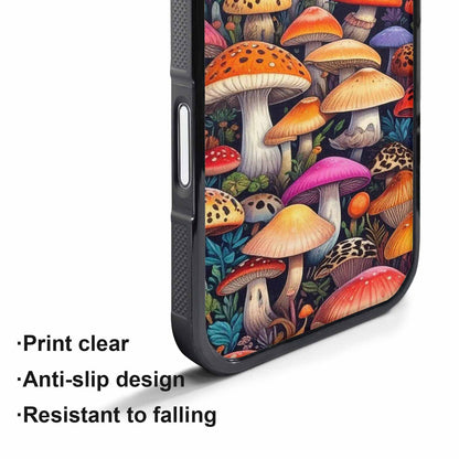 iPhone 17 Pro Max Case — Mushrooms Pattern Hundreds Of Original Art, Custom Print Case Cover