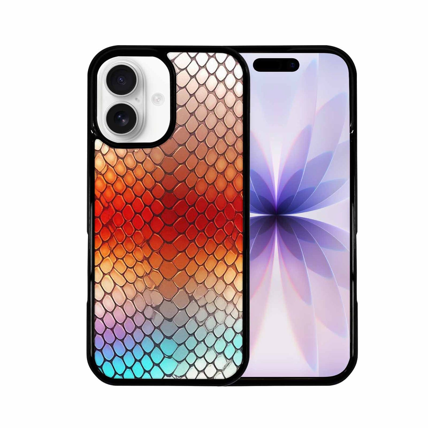 iPhone 17 Case — Snake Print Dark Seamless Animal Print, Personalized Phone Case