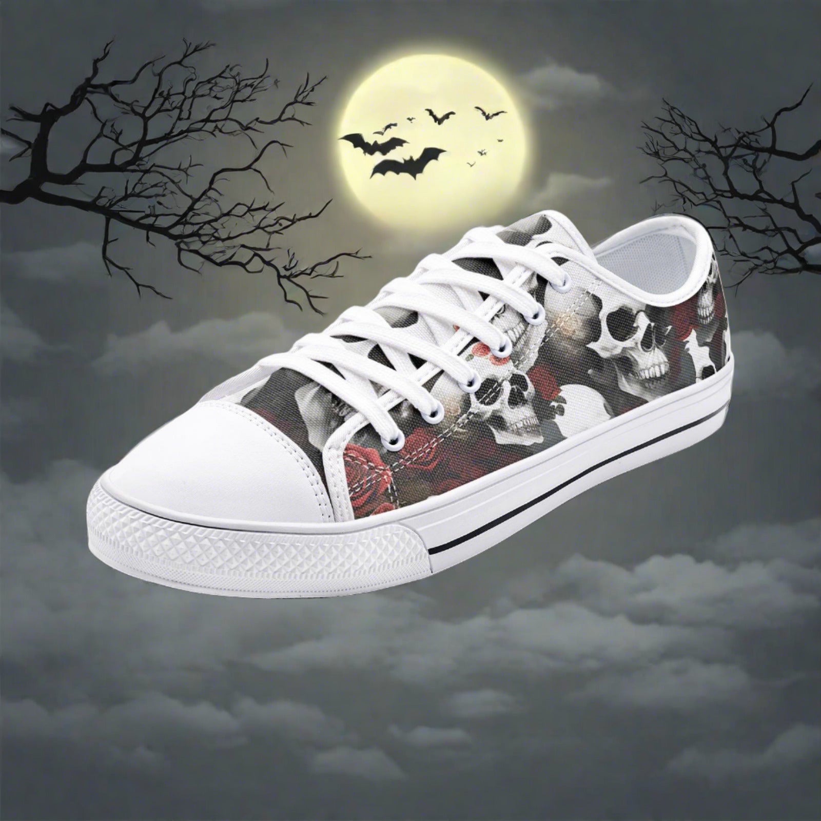 Peacock Dark Cosmic Wearable Bold Art - Freaky Shoes | Custom Art Sneakers