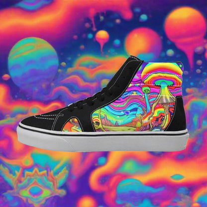 Dragon Amber Gold Unique Bold Art - Freaky Shoes