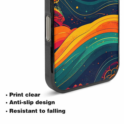 iPhone 16 Pro Case — Hippie Serpent Pulse, Custom Print Case Cover