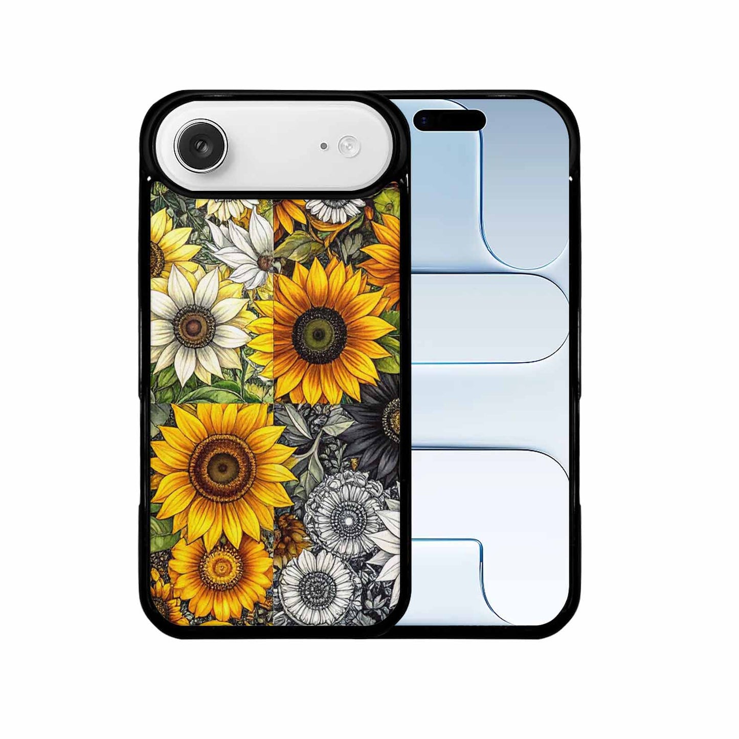 iPhone 17 Air Case — Small Sunflower Pattern Randomly Varying Floral, Personalized Phone Case