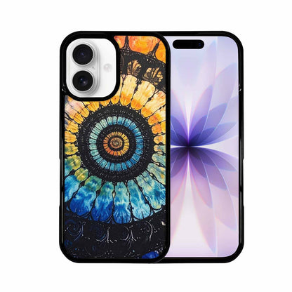 iPhone 17 Case — Tie Dye Swirls (black Tie Dye, Custom Art Phone Cover