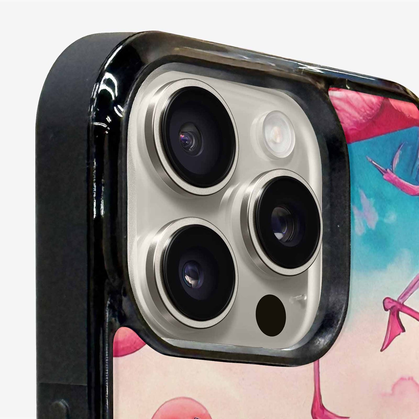 iPhone 16 Pro Max Case — Flamingo Tropical Flamingo Tropical Pattern Hundreds, Unique Phone Case Design