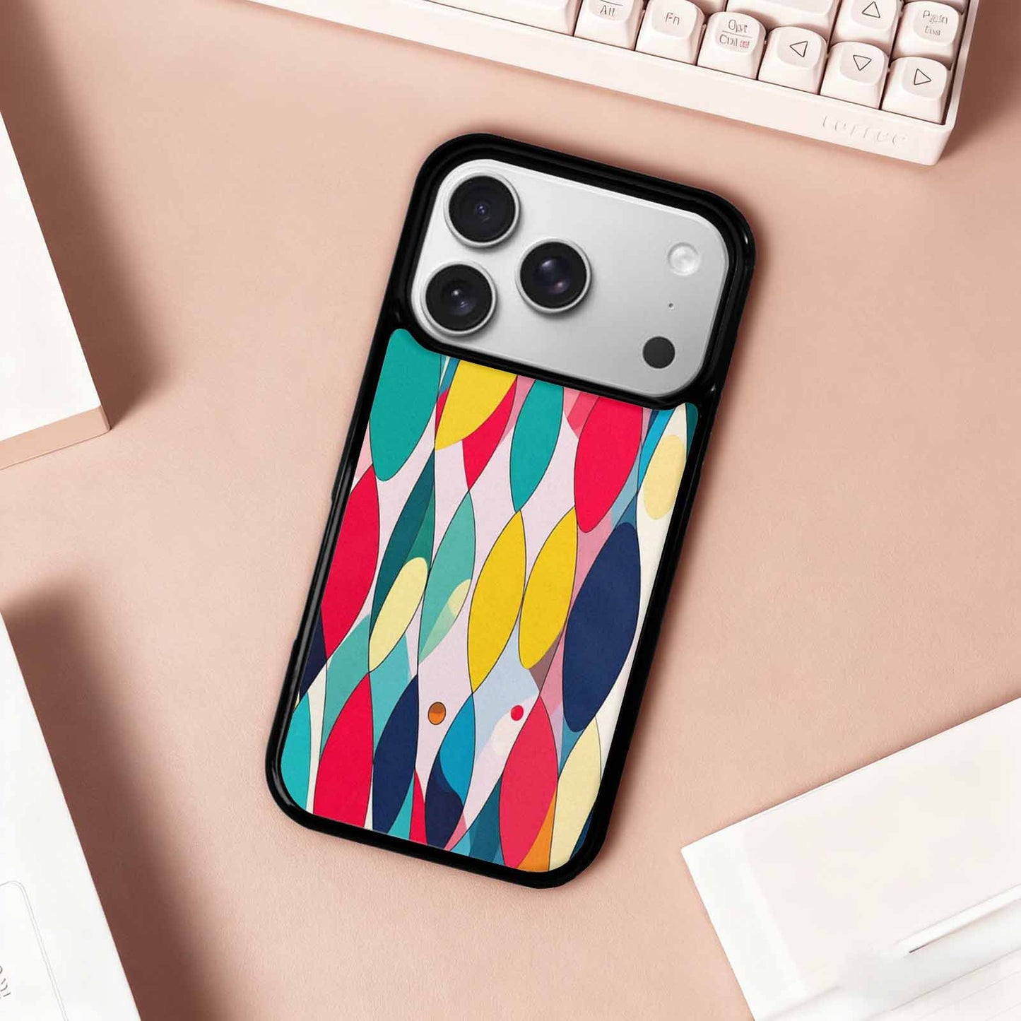 iPhone 17 Pro Case — Mod Cartoon Art Pattern Cartoon Cute, Personalized Phone Case
