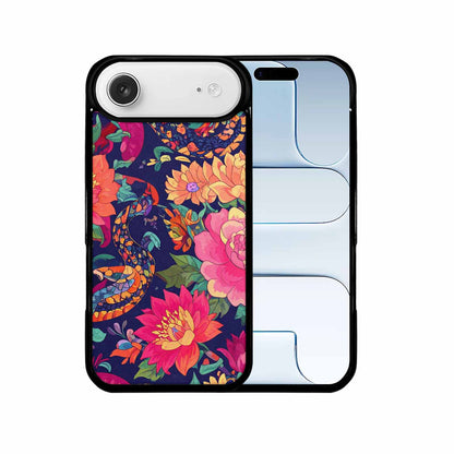 iPhone 17 Air Case — Snakes Print Floral Seamless Pattern Floral, Custom Made Phone Cover