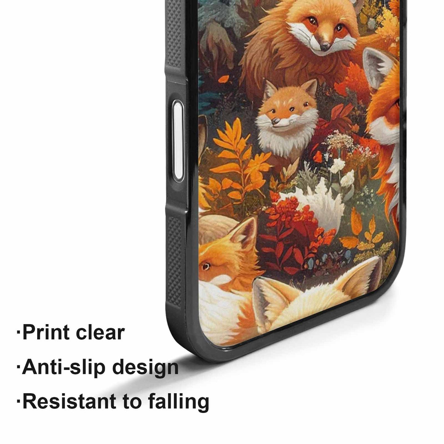iPhone 17 Case — Fox Forest Fox Forest Original Art, Custom Printed Phone Case