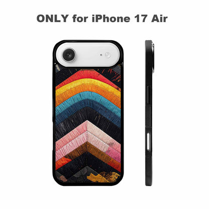 iPhone 17 Air Case — Vivid Camo Progress Pride Camo, Original Design Phone Case