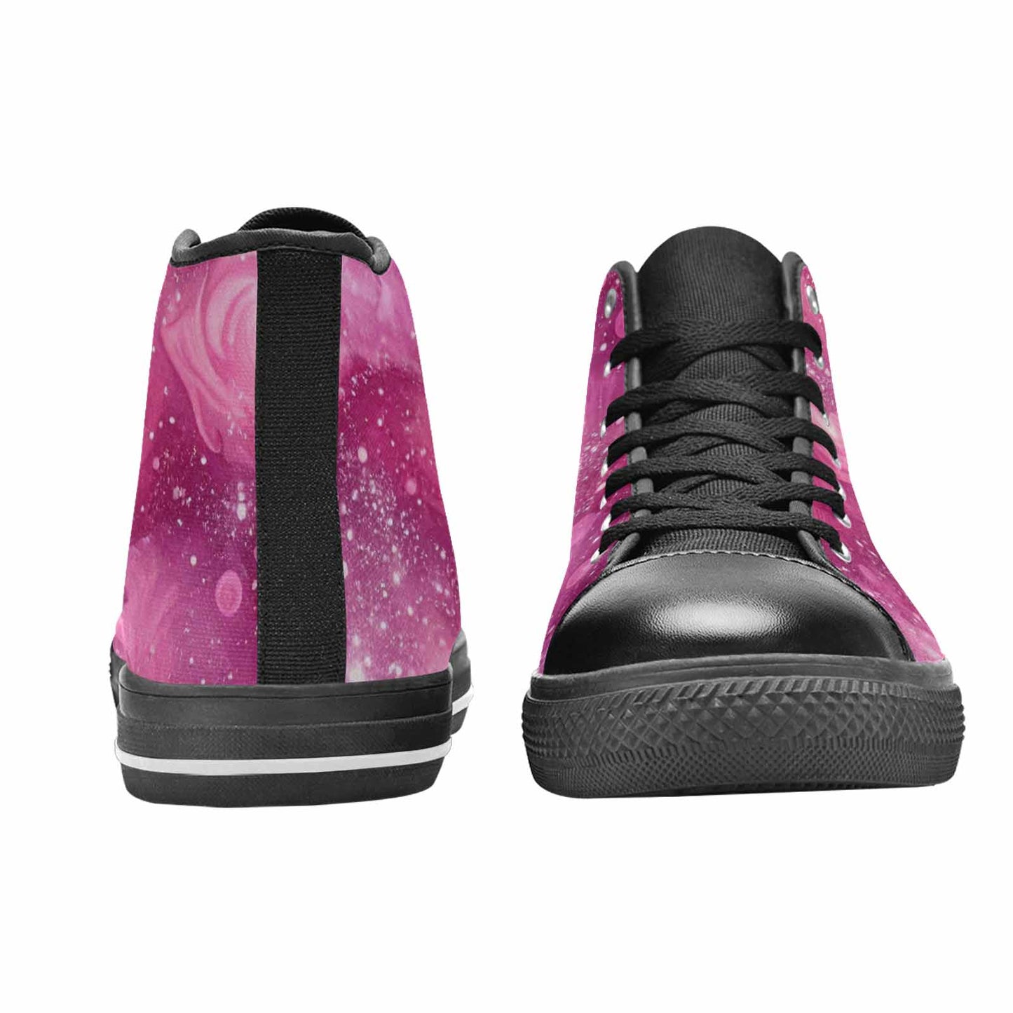 MEN'S Galaxy Art - High Top Canvas Y2K Sneakers
