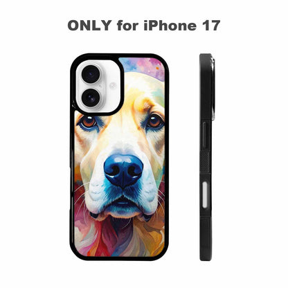 iPhone 17 Case — Golden Retriever Watercolor Art Watercolor Abstract, Custom Print Case Cover