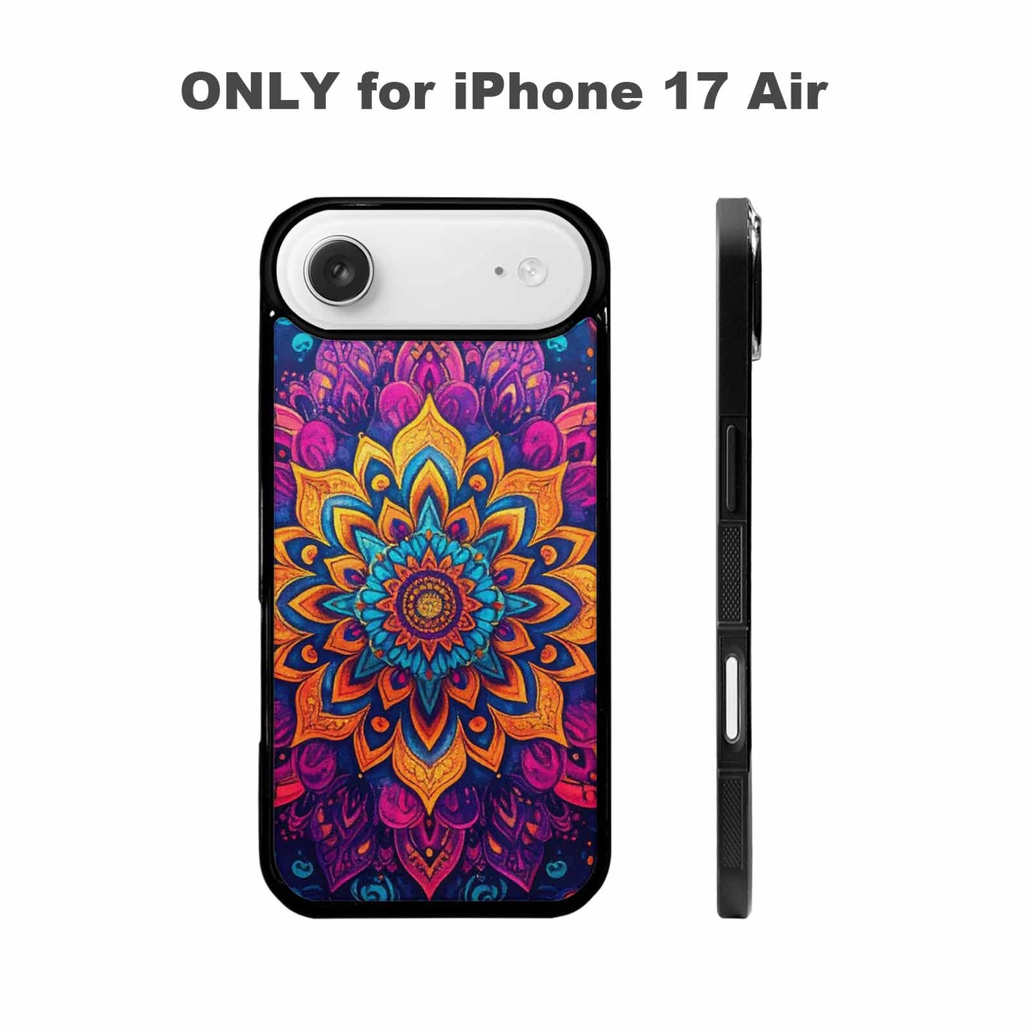 iPhone 17 Air Case — Tie Dye Mandala Tie Dye, Custom Designed Case Cover