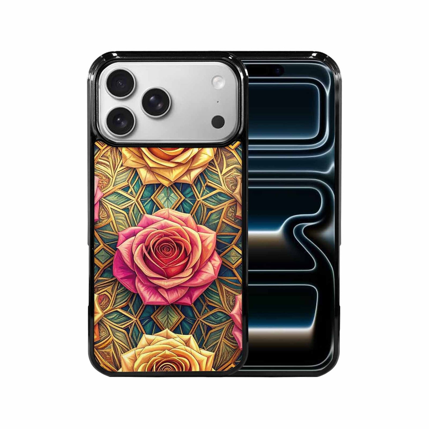 iPhone 17 Pro Max Case — Chrome Tie Dye Tie Dye, Custom Printed Phone Case