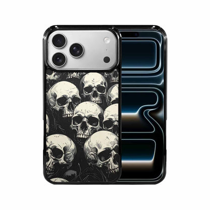 iPhone 17 Pro Max Case — Skull Dark Art Gothic Print Gothic, Personalized Phone Case