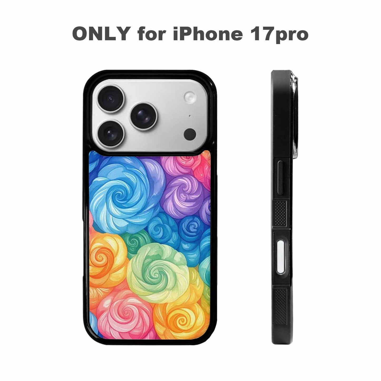 iPhone 17 Pro Case — Tie Dye Swirls Tie Dye Tie, Custom Print Case Cover
