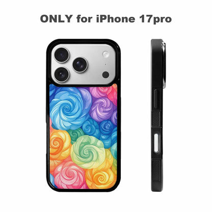 iPhone 17 Pro Case — Tie Dye Swirls Tie Dye Tie, Custom Print Case Cover