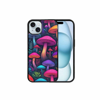 iPhone 15 Plus Case — Psychedelic Mushroom, Customized Protective Case