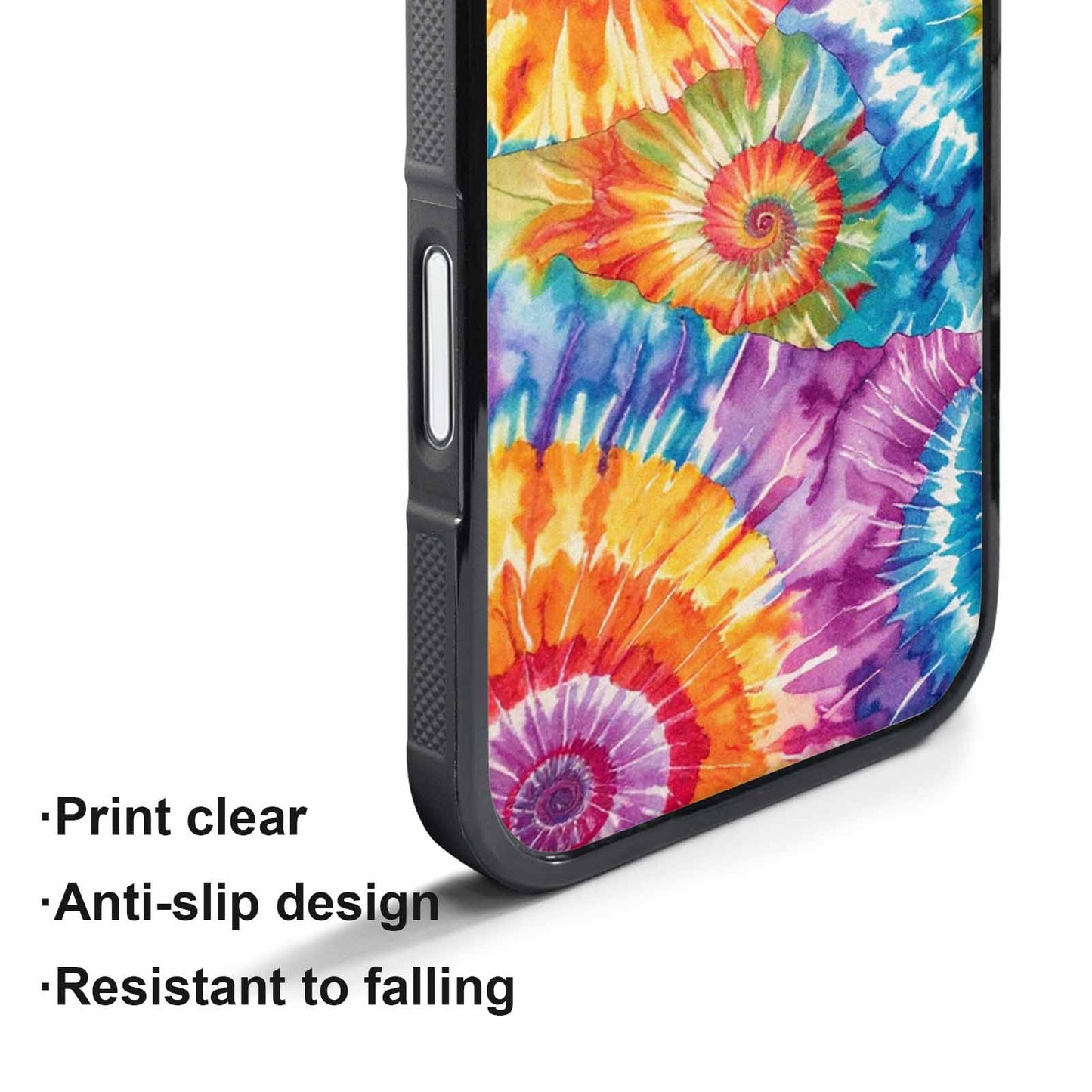 iPhone 17 Air Case — Small Tie Dye Swirl Pattern Tie, Custom Print Case Cover