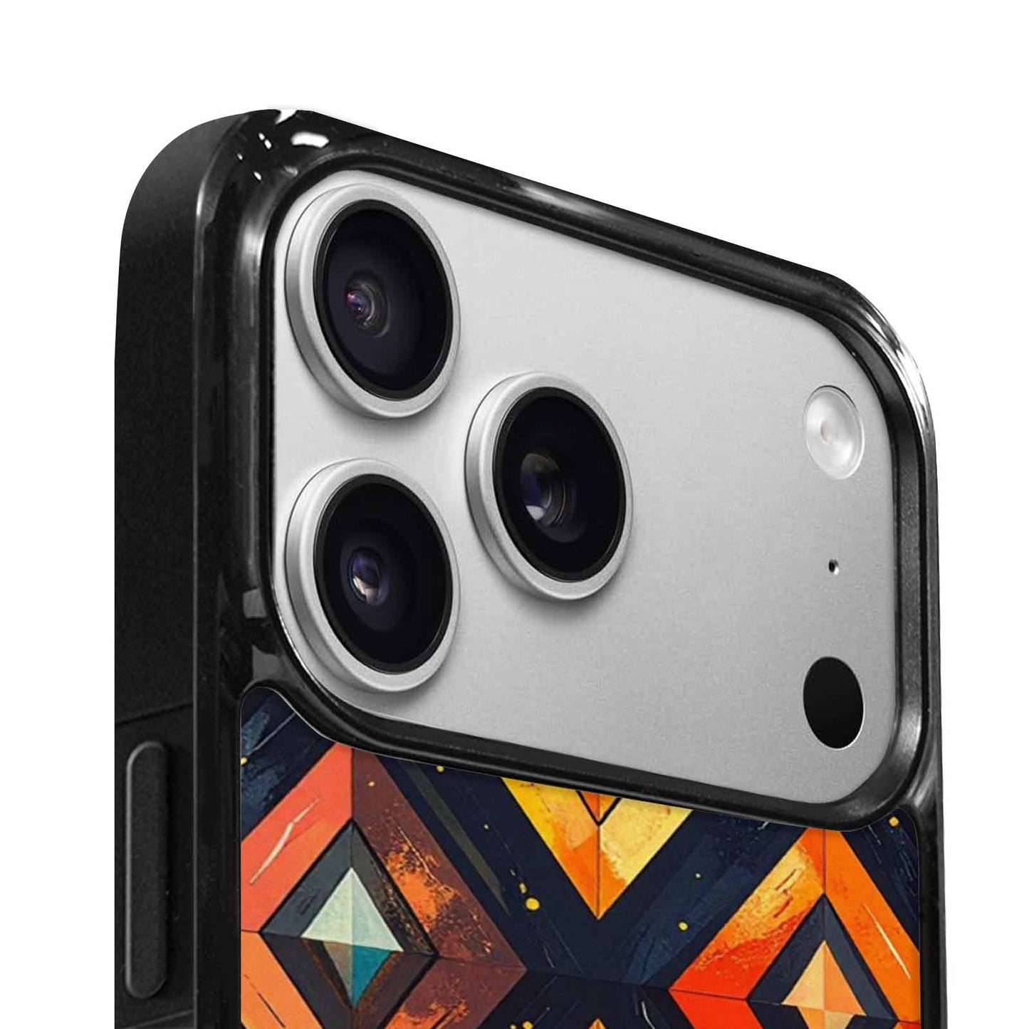iPhone 17 Pro Case — Vintage Summer Diamond Retro Vintage, Customized Protective Case