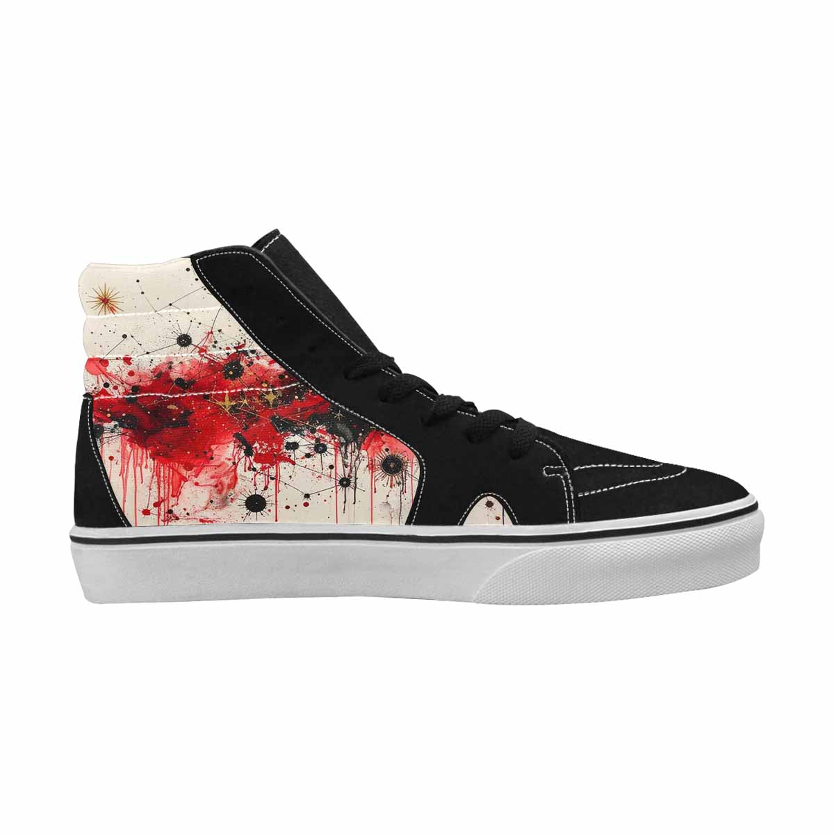 MEN'S Zodiac Constellation High Top Canvas Y2K Custom Shoes