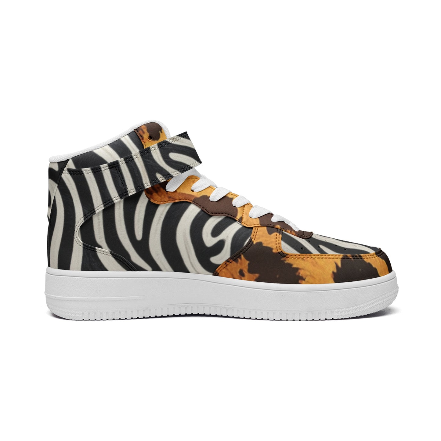 Animal Print Unisex high Top Sneakers