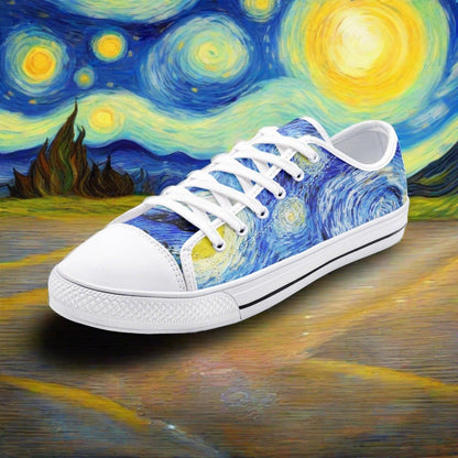 Viking Crimson Black Unique Bold Art - Freaky Shoes | Custom Art Sneakers