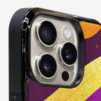 iPhone 16 Pro Case — 1970s Disco Art Pattern, Custom Print Case Cover