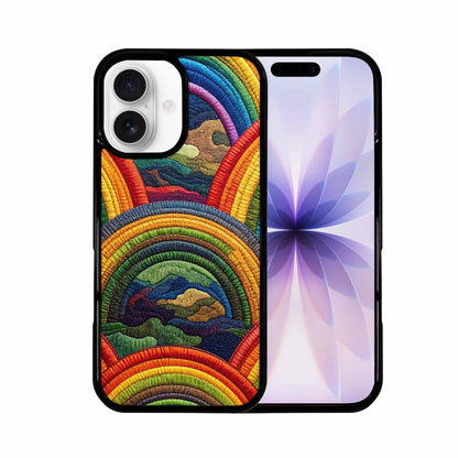 iPhone 17 Case — Vivid Camo Rainbow Camo, Custom Printed Phone Case