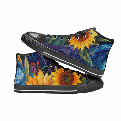 MEN'S Blend All Versions High Top Canvas Dark Academia Sneakers