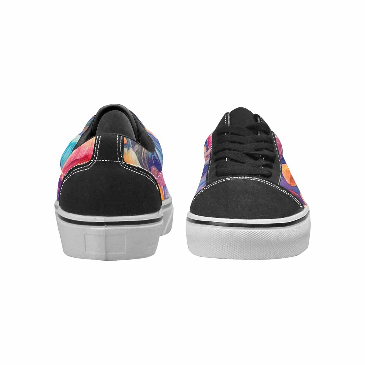 WOMEN'S Mushrooms  Tie Dye Lace-Up Canvas Dreamcore Shoes