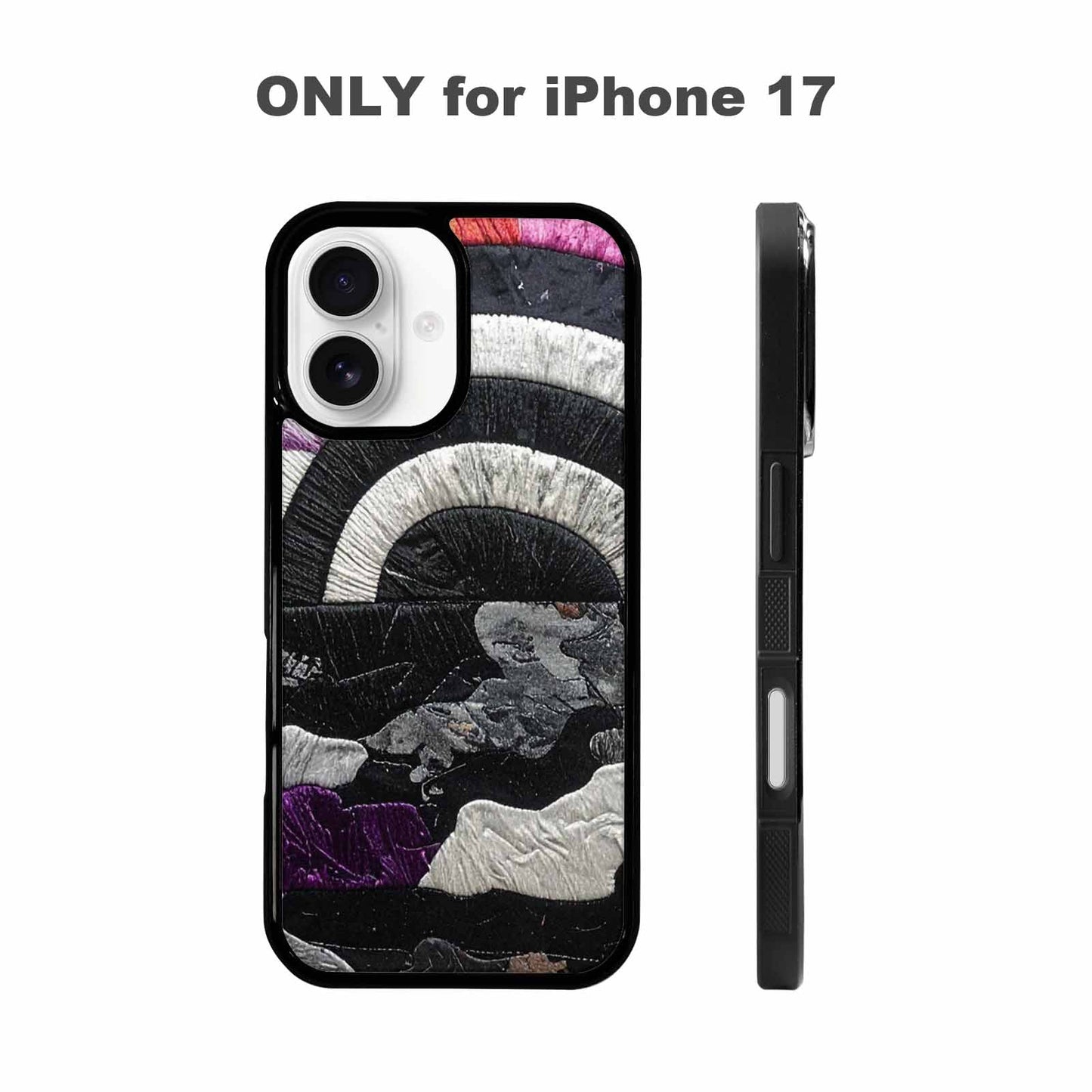 iPhone 17 Case — Vivid Camo Asexual Camo, Custom Art Phone Cover