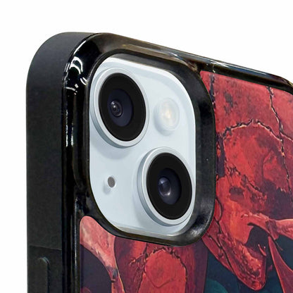 iPhone 15 Plus Case — Marble Skull Custom, Custom Made Phone Cover