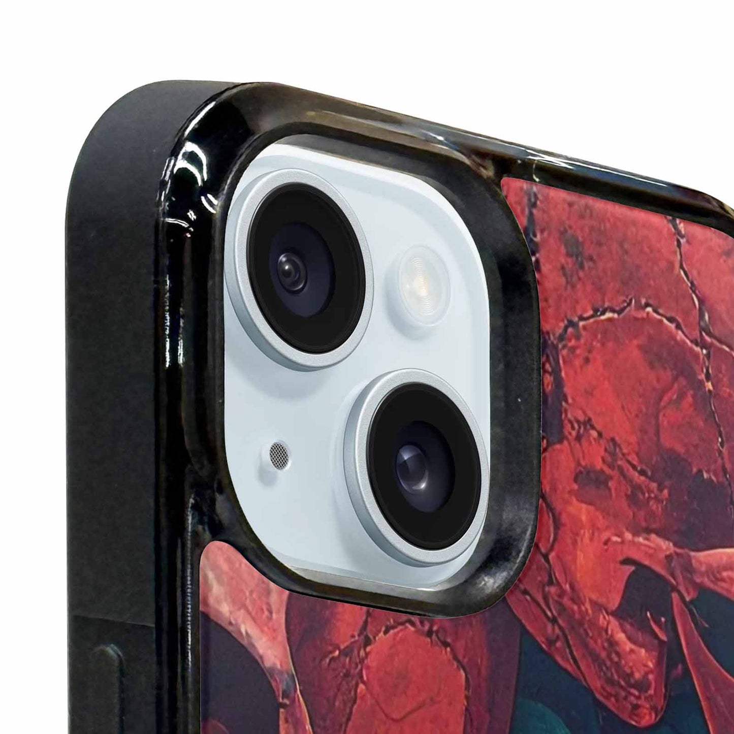 iPhone 15 Plus Case — Marble Skull Custom, Customized Protective Case