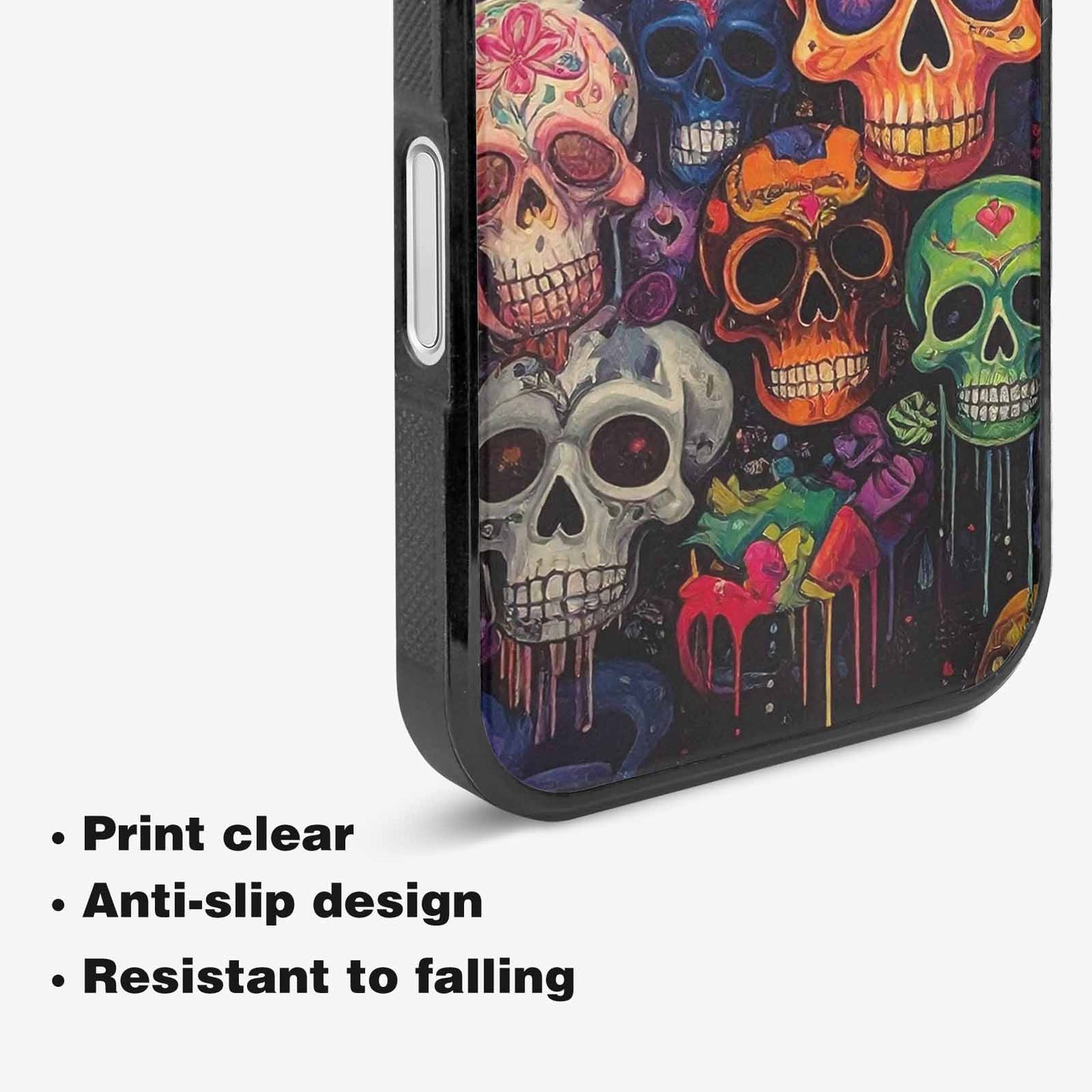 iPhone 16 Case — Skulls General Skulls Pattern, Custom Designed Case Cover
