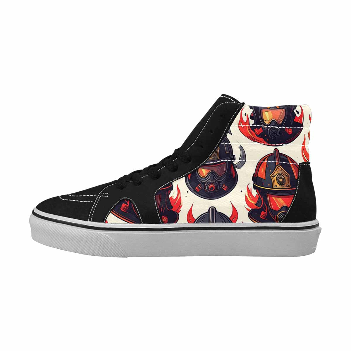 MEN'S Dark Black White Repeat And Gold Ferion