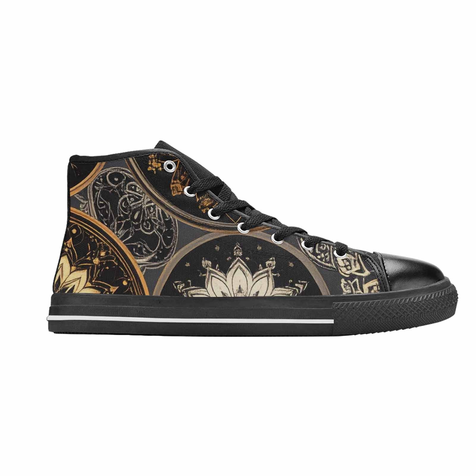 MEN'S Mandala High Top Canvas Y2K Sneakers