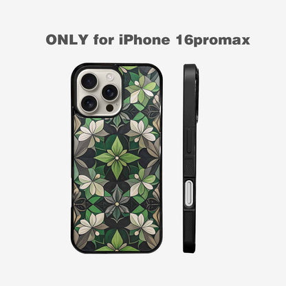 iPhone 16 Pro Max Case — Aromantic Flag Color Theme Small Rainbow, Custom Printed Phone Case