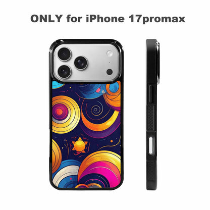iPhone 17 Pro Max Case — Disco Cartoon Art Pattern Cartoon Cute, Customized Protective Case